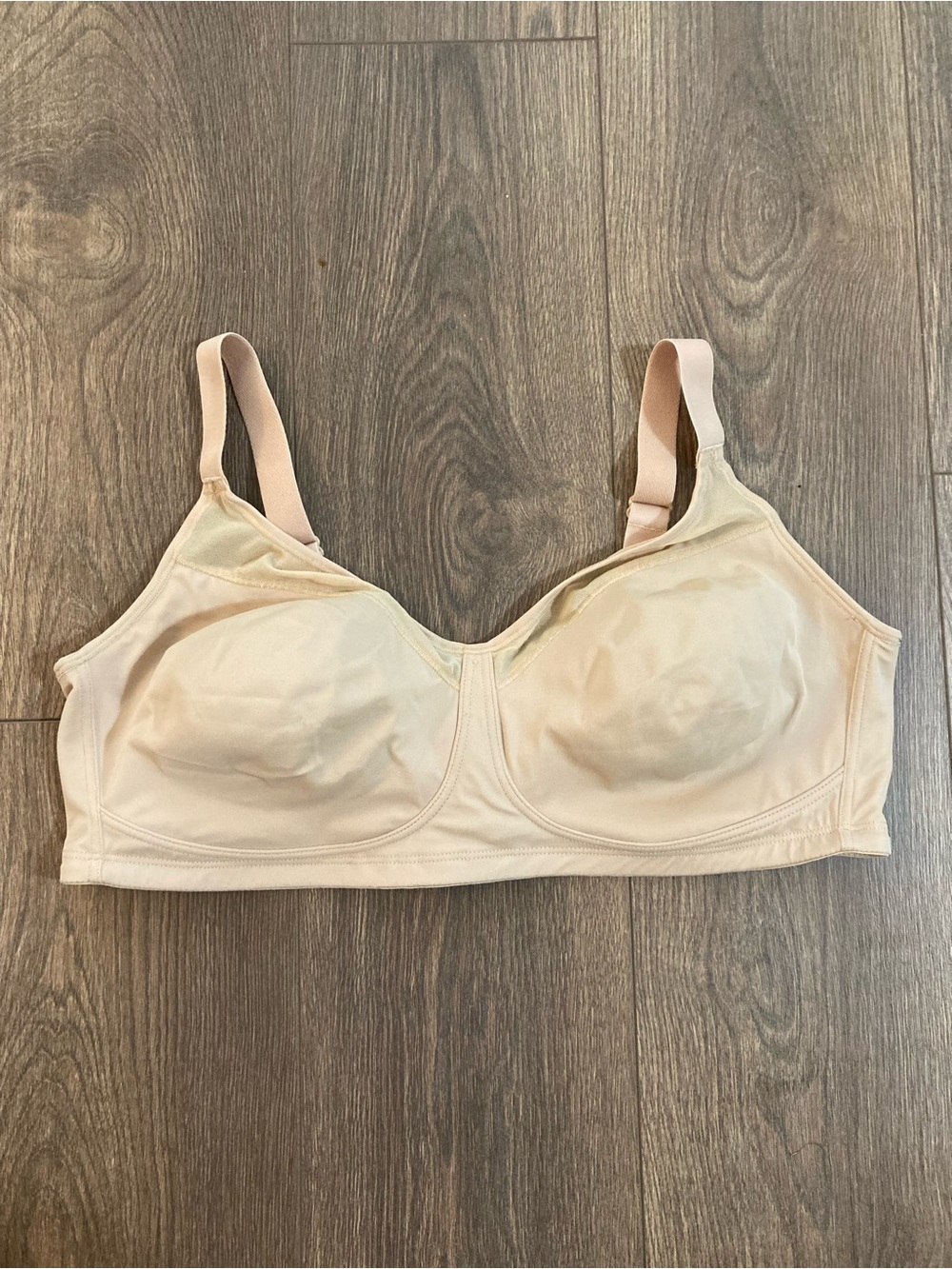 Unbranded Beige Wireless Comfort T Shirt Bra Size 44C
